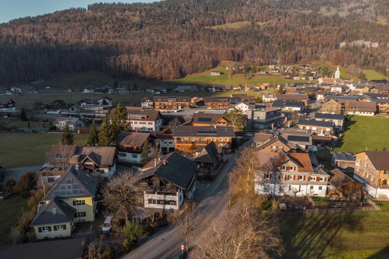 D'Alpenapartments Bezau Exteriér fotografie